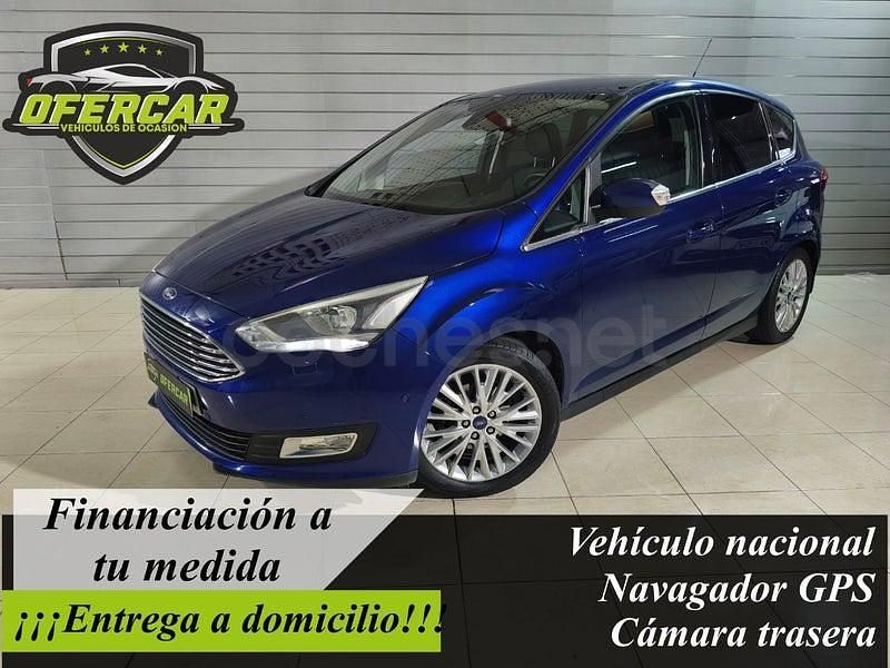 Usado Ford C-MAX Trend 125 CV (91 kW) 2017 Azul Monovolumen