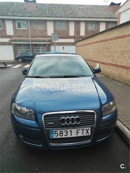 Usado Audi A3 S-Line 140 CV (102 kW) 2007 Azul Berlina