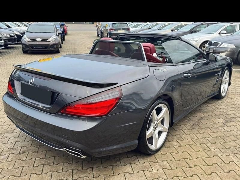 Usado Mercedes SL350 306 CV (225 kW) 2012 Gris / plata Descapotable