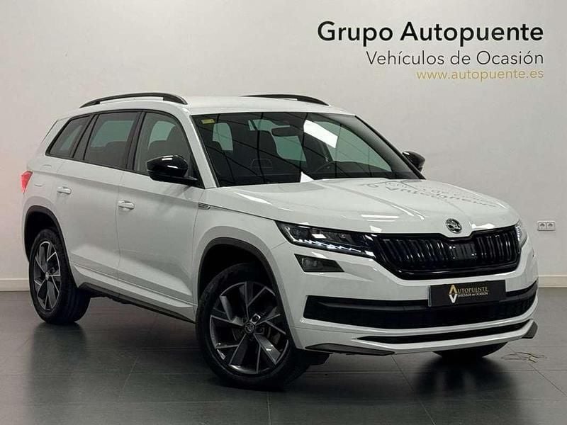Blanco Usado 2019 Skoda Kodiaq SportLine SUV | 26.990 € (Buen precio) - Imagen 1/4