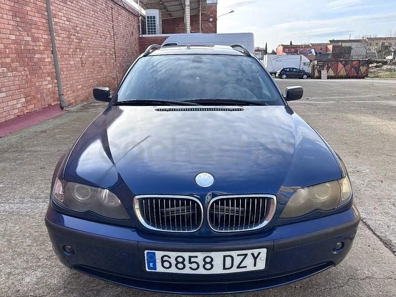 Usado BMW 320 150 CV (110 kW) 2004 Azul Familiar