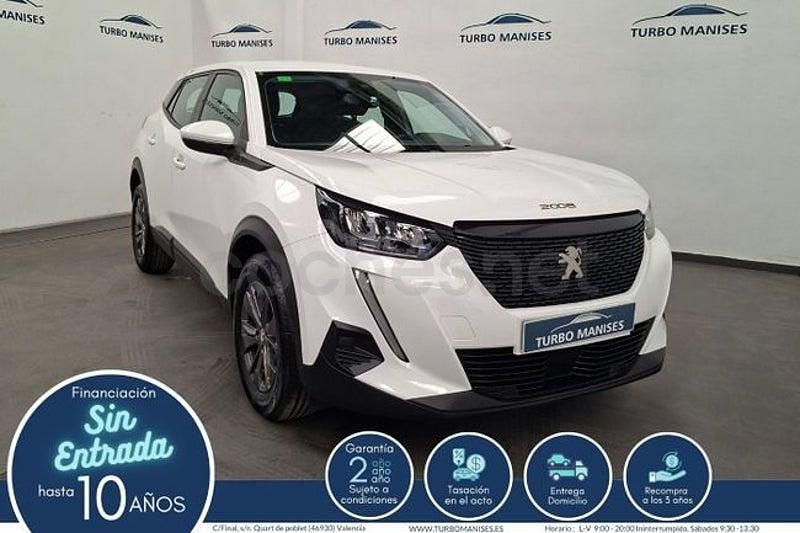 Usado Peugeot 2008 Active 110 CV (80 kW) 2021 Blanco SUV