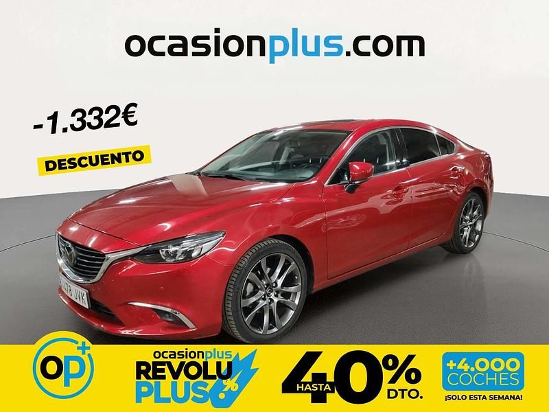 Brugt Mazda 6 Luxury 192 HK (141 kW) 2016 Rød Sedan