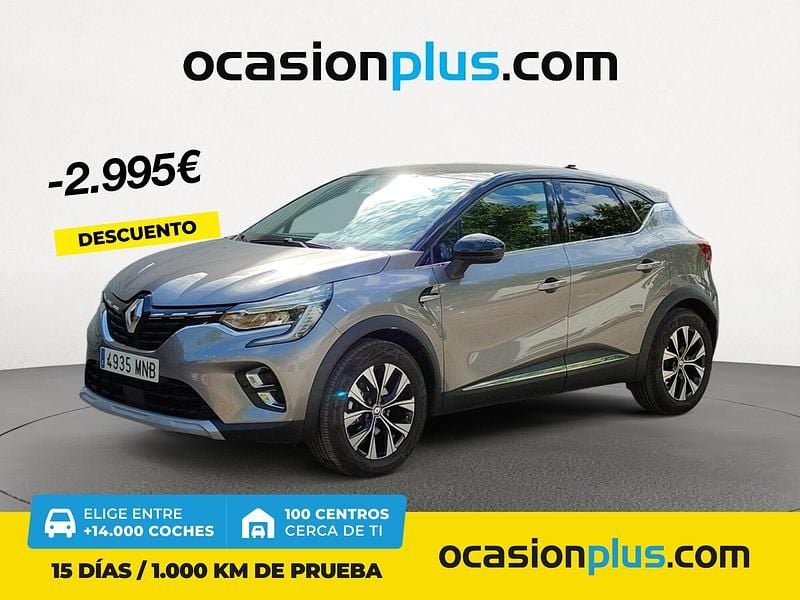 Gris Usado 2024 Renault Captur Techno SUV | 24.700 € (Precio justo) - Imagen 1/4