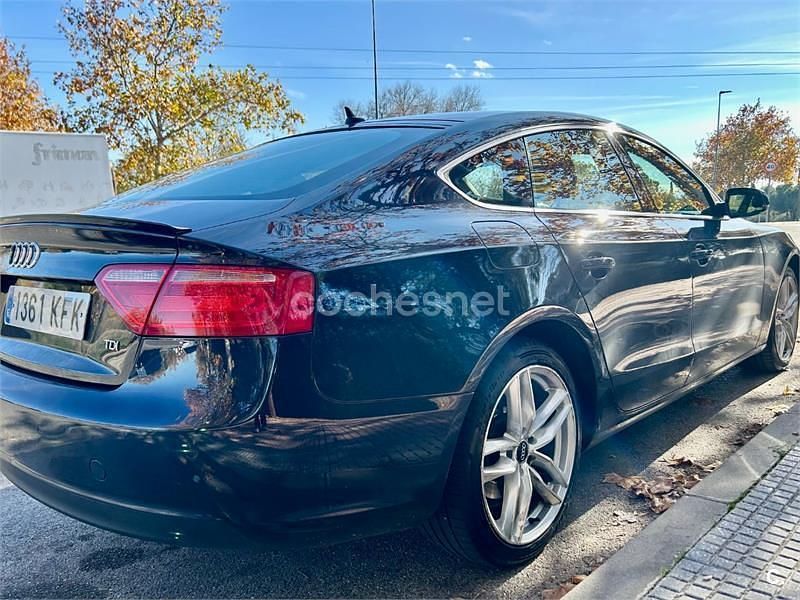 Usado Audi A5 Sportback 177 CV (130 kW) 2013 Azul Utilitario