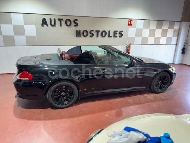 Negro Usado 2007 BMW 635 Cabriolet Descapotable | 15.500 € - Imagen 1/4