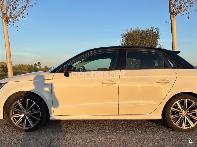 Usado Audi A1 Sportback 95 CV (69 kW) 2015 Blanco Utilitario