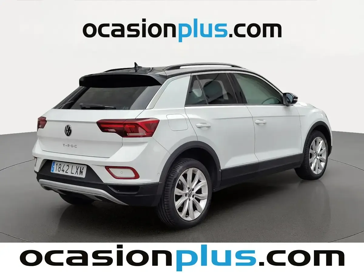 Usado VW T-Roc Life 150 CV (110 kW) 2022 Blanco SUV