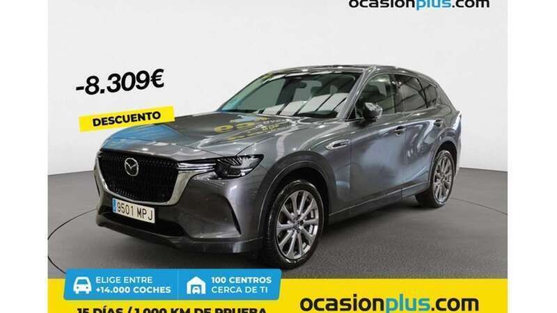 Gris Usado 2024 Mazda CX-60 Exclusive-Line SUV | 38.591 € (Super precio) - Imagen 1/4