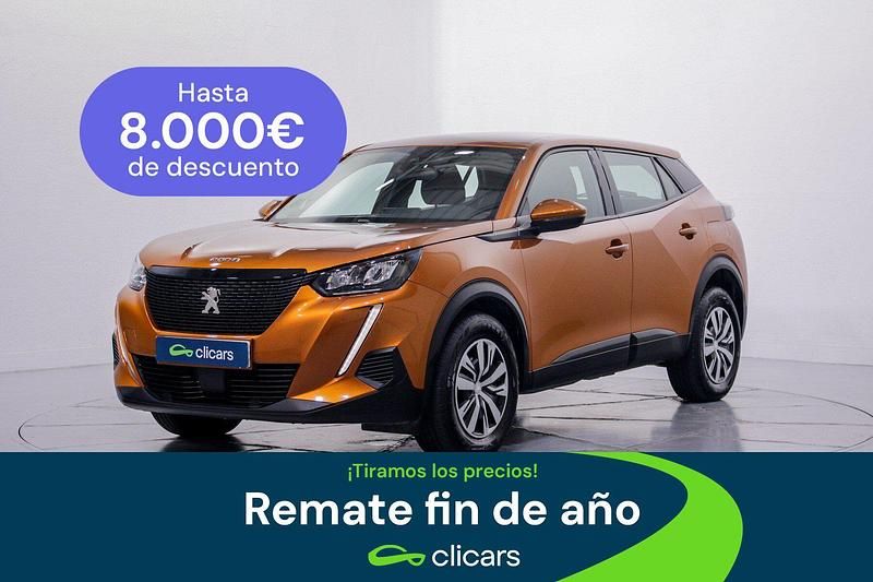 Naranja Usado 2020 Peugeot 2008 Active SUV | 15.990 € (Caro) - Imagen 1/4