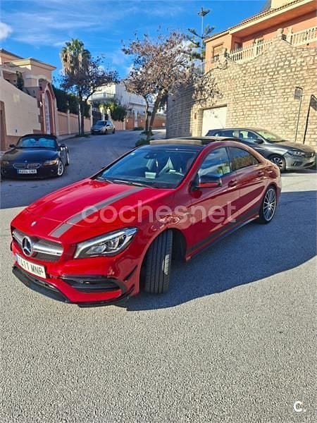 Rojo Usado 2017 Mercedes CLA45 AMG Berlina | 34.499 € (Precio justo) - Imagen 1/4