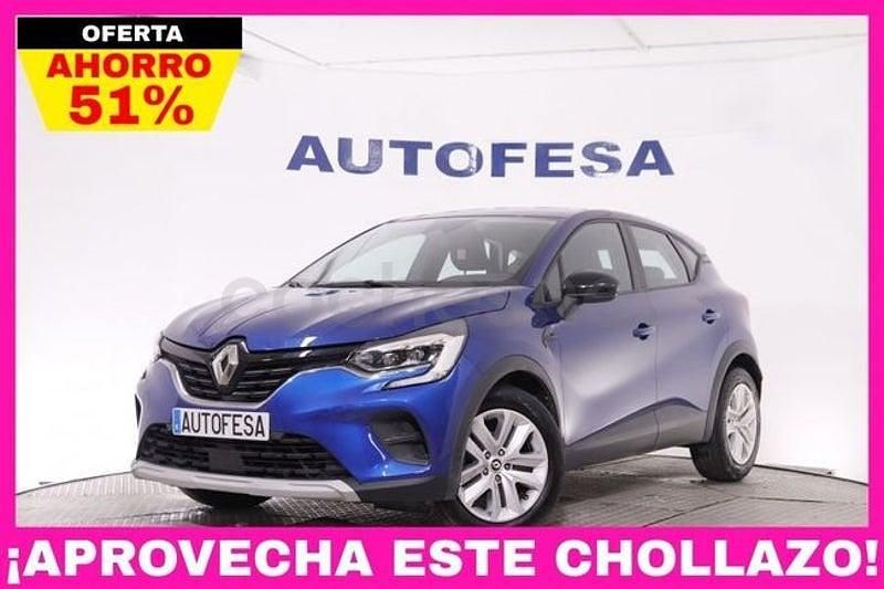 Usado Renault Captur Intens 90 CV (66 kW) 2022 Azul SUV
