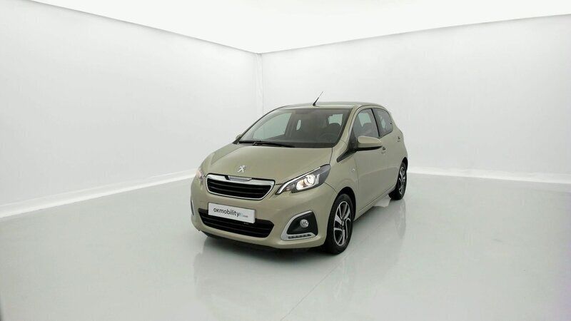 Verde Usado 2022 Peugeot 108 Allure Utilitario | 10.250 € (Precio justo) - Imagen 1/4