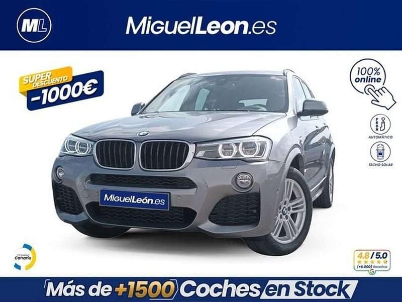 Usado BMW X3 Performance 190 CV (139 kW) 2016 Gris SUV