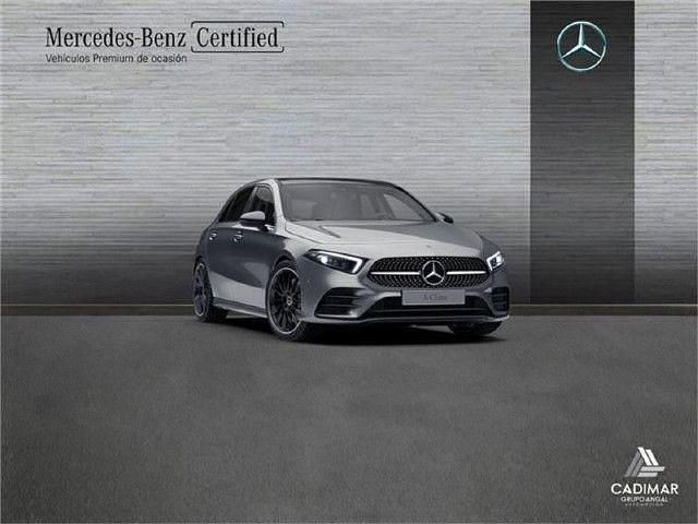 Usado Mercedes A250 AMG line 218 CV (160 kW) 2023 Gris montaña