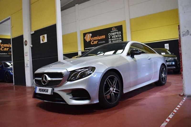 Plateado Usado 2020 Mercedes E350 Coupe | 43.790 € (Precio justo) - Imagen 1/4