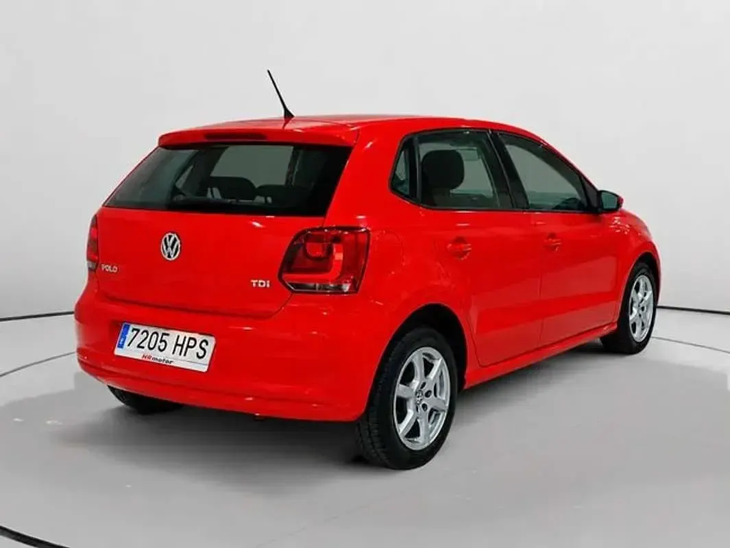 Usado VW Polo Advance 75 CV (55 kW) 2013 Rojo Utilitario