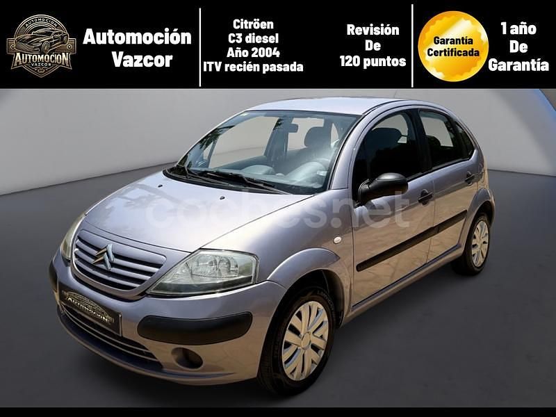 Violeta / lila Usado 2004 Citroën C3 Utilitario | 2700 € (Precio justo) - Imagen 1/4
