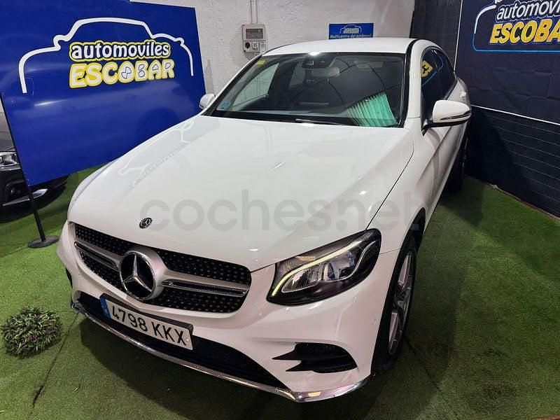 Usado Mercedes GLC220 170 CV (125 kW) 2018 Blanco Coupe