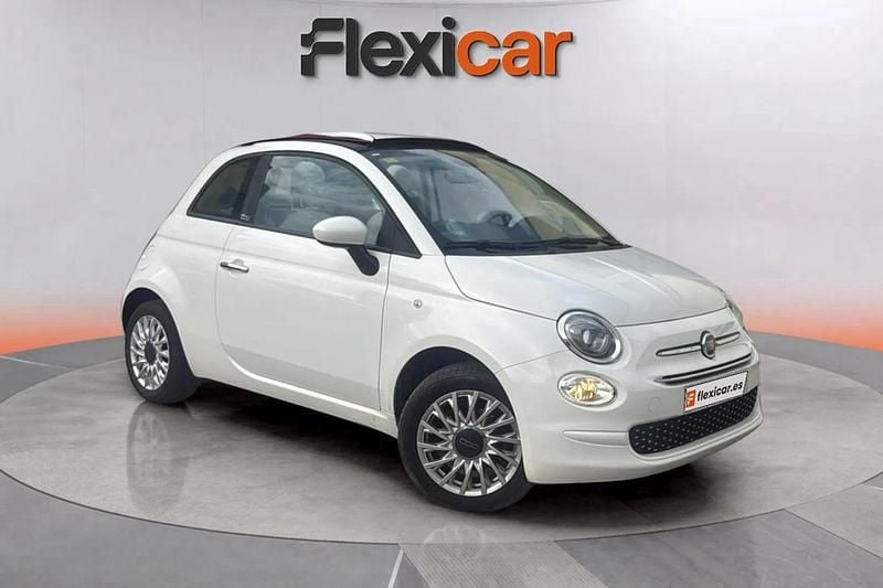 Blanco Usado 2020 Fiat 500 Descapotable | 8990 € (Buen precio) - Imagen 1/4
