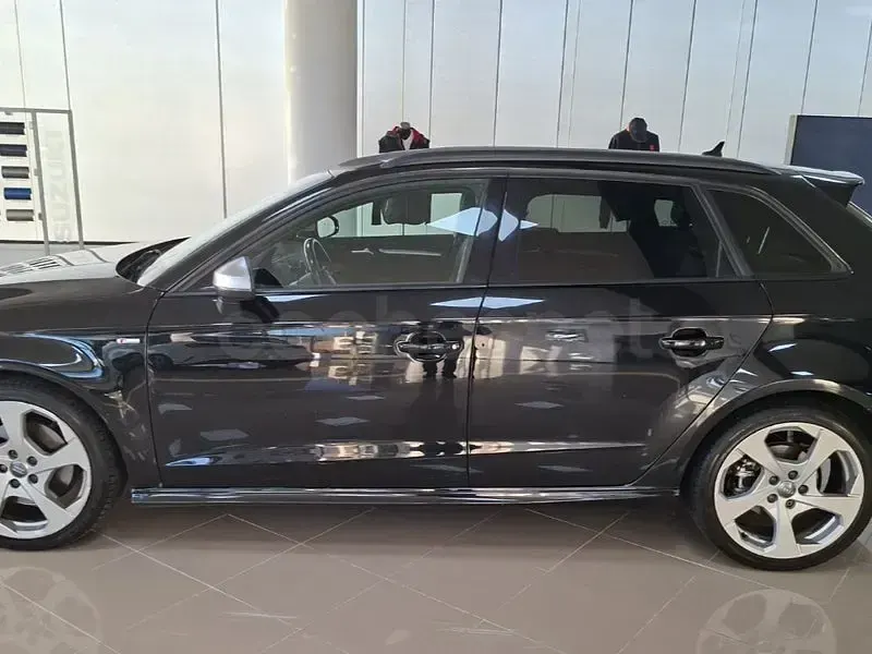 Usado Audi A3 S-Line 184 CV (135 kW) 2014 Negro Berlina