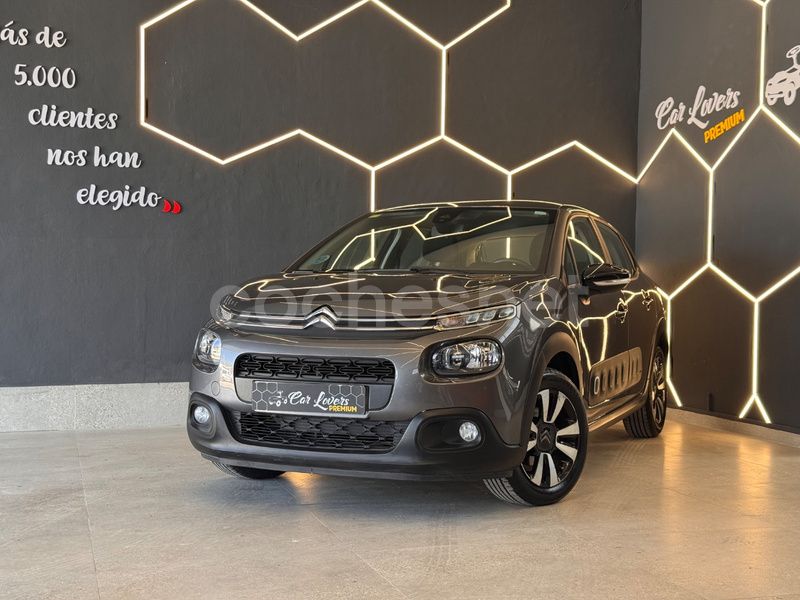 Usado Citroën C3 Feel 82 CV (60 kW) 2018 Gris / plata Utilitario