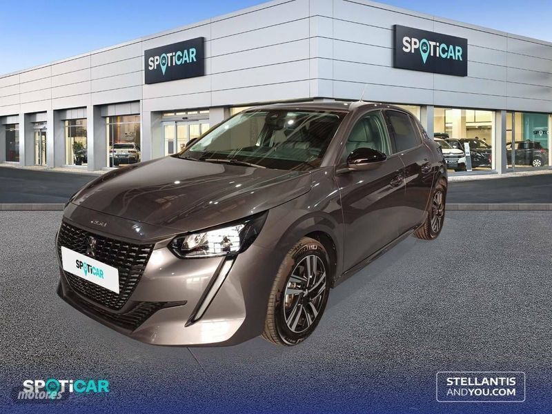 Gris Usado 2023 Peugeot 208 Allure Utilitario | 20.900 € (Caro) - Imagen 1/4