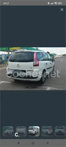 Usado Citroën C4 Picasso Business Class 120 CV (88 kW) 2011 Blanco Monovolumen