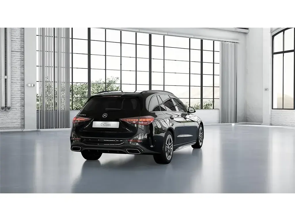 Usado Mercedes C220 200 CV (147 kW) 2026 Negro obsidiana Familiar