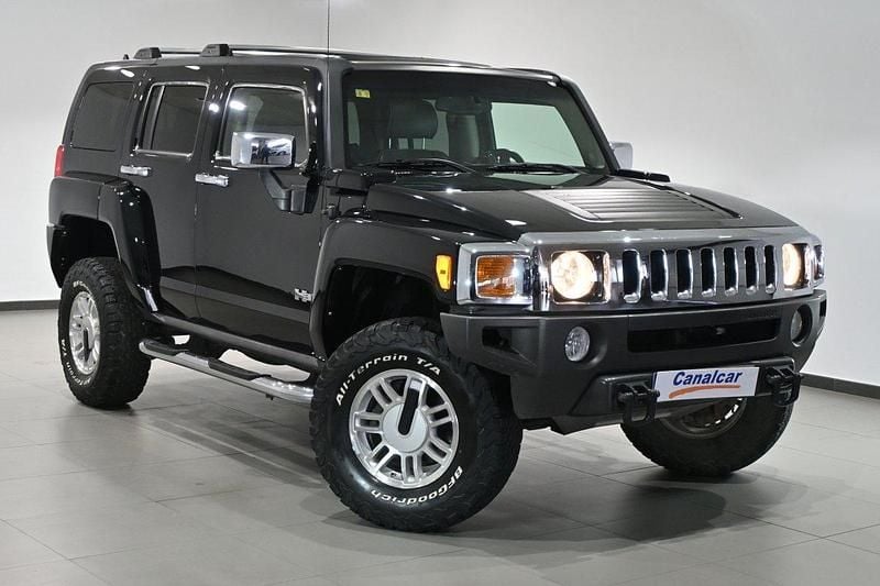 Usado Hummer H3 224 CV (164 kW) 2005 Negro SUV