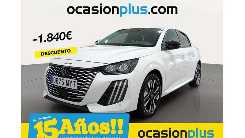 Blanco Usado 2025 Peugeot 208 Allure Utilitario | 18.410 € (Buen precio) - Imagen 1/4