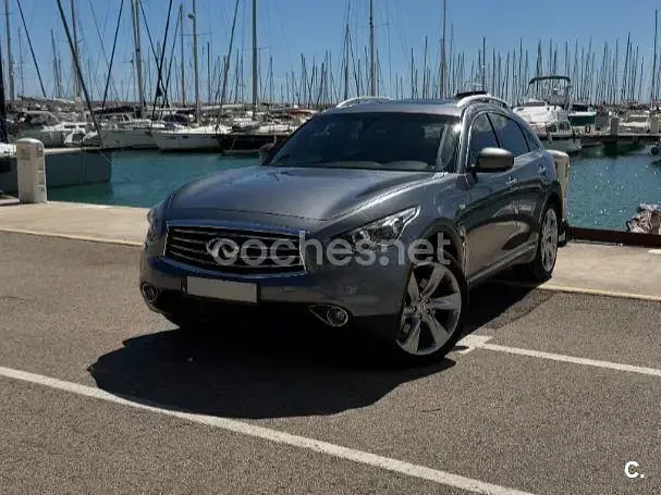 Usado Infiniti QX70 Premium 390 CV (286 kW) 2015 Gris / plata SUV