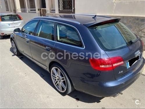 Usado Audi A6 S-Line 190 CV (139 kW) 2010 Azul Familiar