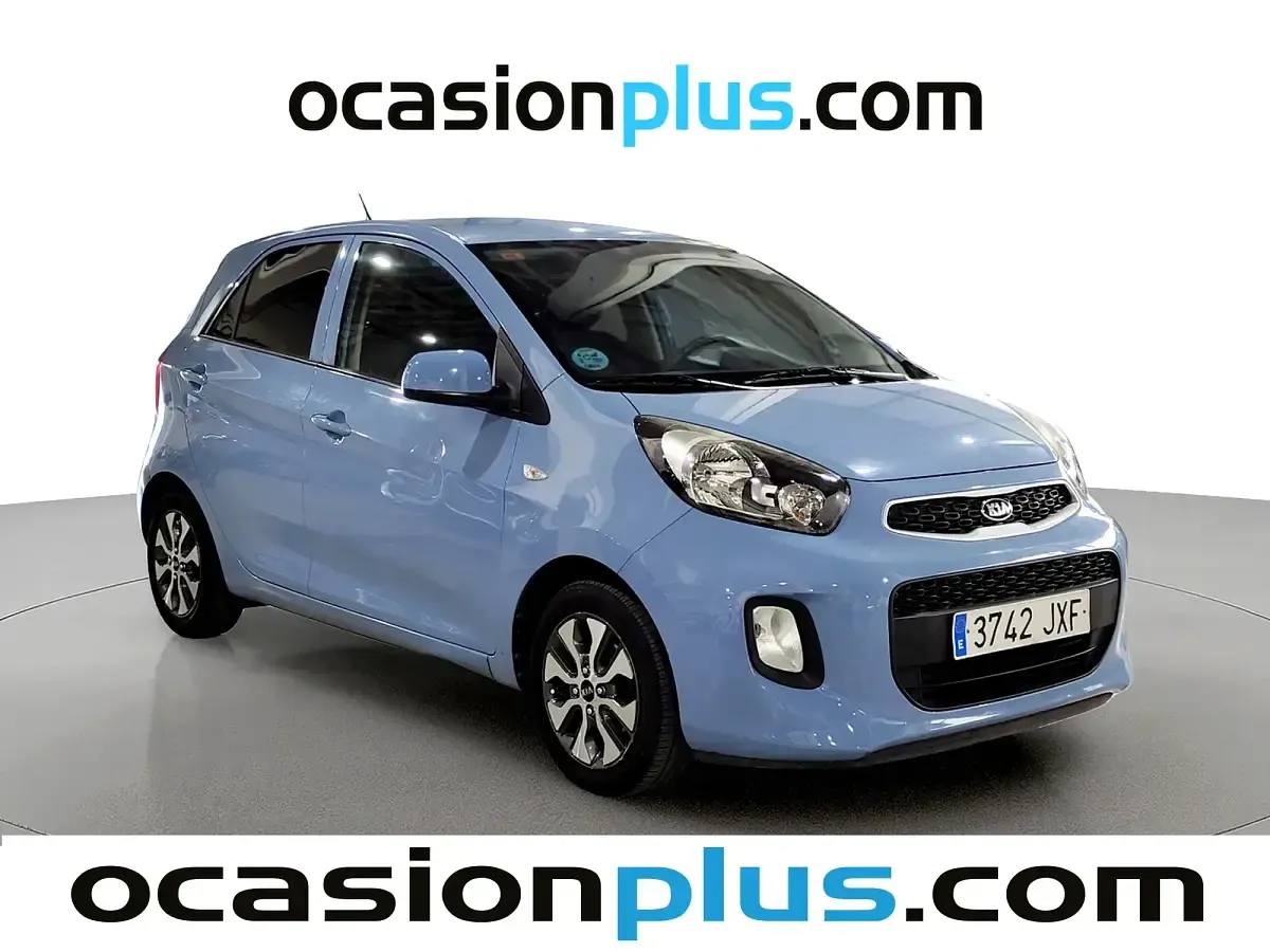 Usado Kia Picanto 66 CV (48 kW) 2017 Azul Utilitario