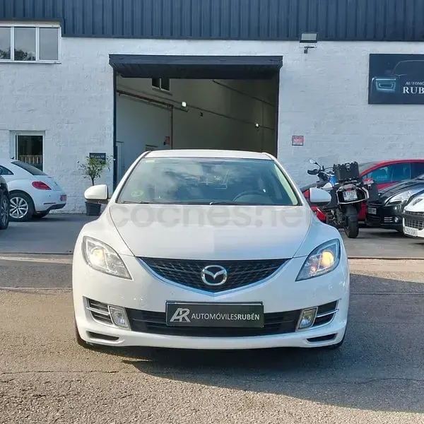 Usado Mazda 6 Active 140 CV (102 kW) 2009 Blanco Berlina