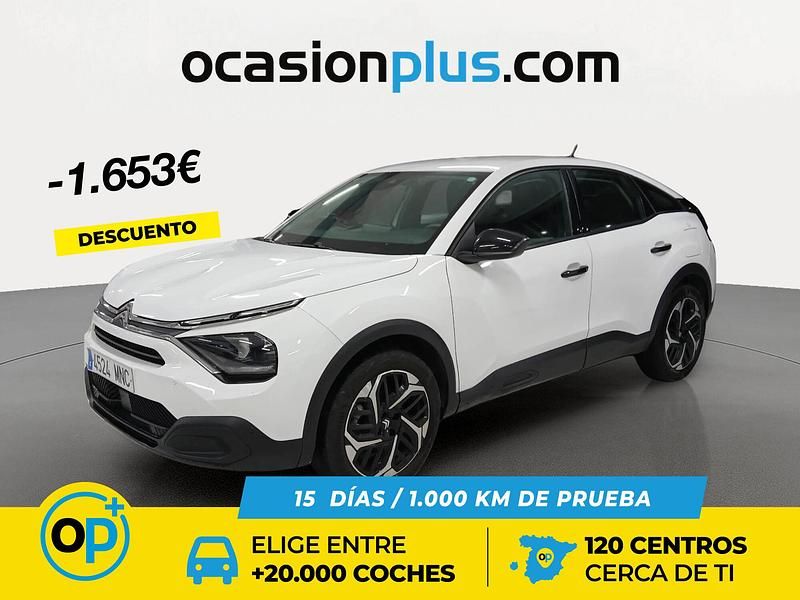 Blanco Usado 2024 Citroën C4 PureTech Berlina | 14.450 € (Precio justo) - Imagen 1/4