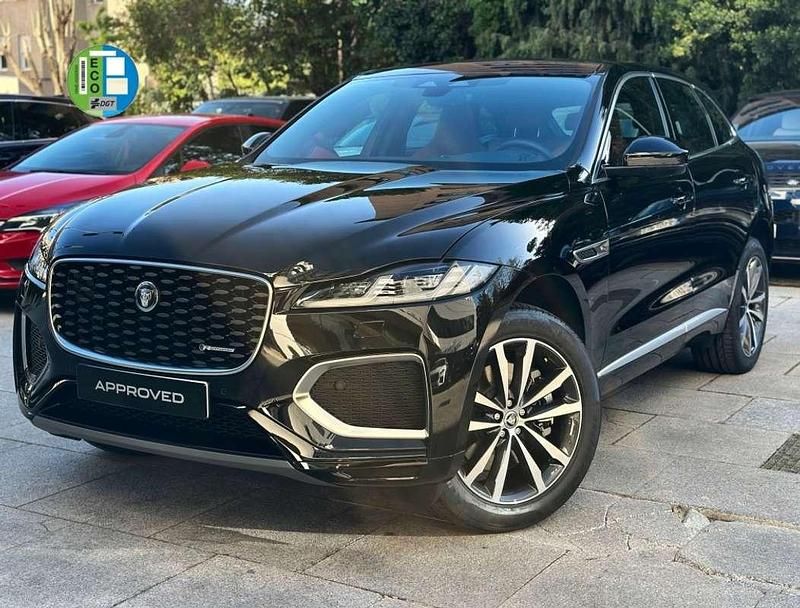Negro Usado 2025 Jaguar F-Pace R-Dynamic SUV | 55.495 € (Caro) - Imagen 1/4