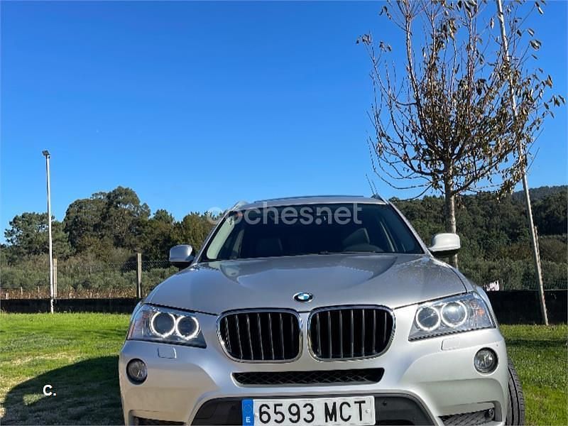 Usado BMW X3 177 CV (130 kW) 2012 Gris / plata SUV