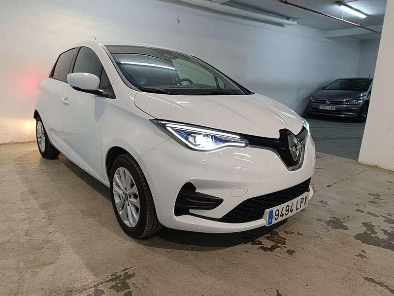 Blanco Usado 2021 Renault Zoe Intens Utilitario | 15.900 € (Precio justo) - Imagen 1/4