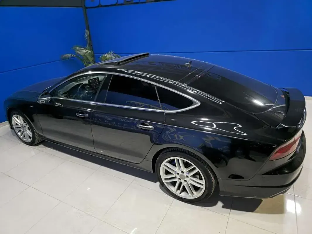 Usado Audi A7 Sportback S-Line 272 CV (200 kW) 2016 Negro Utilitario