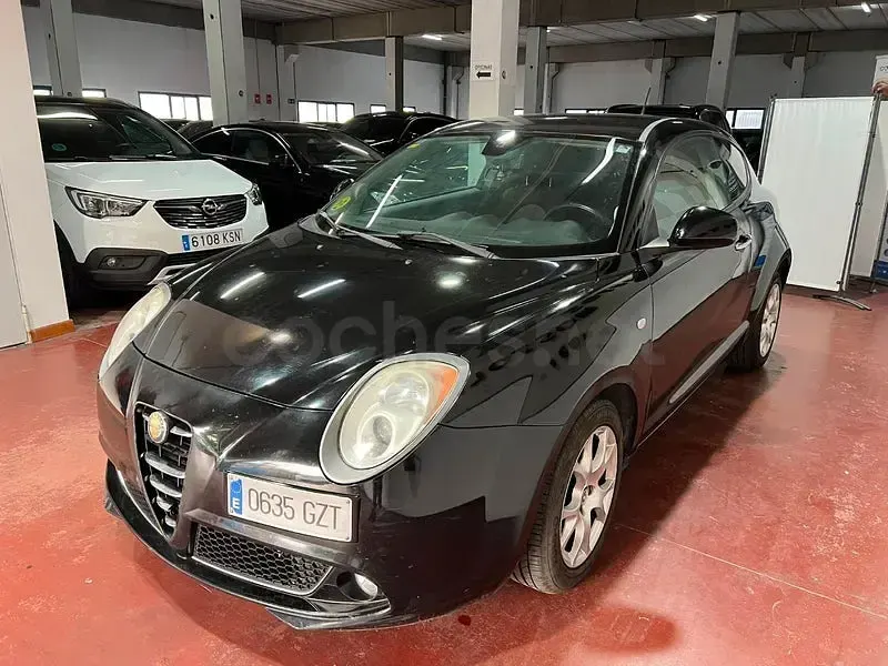 Usado Alfa Romeo MiTo Distinctive 90 CV (66 kW) 2010 Negro Utilitario