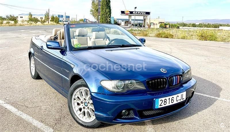 Azul Usado 2003 BMW 318 Cabriolet Descapotable | 11.500 € - Imagen 1/4