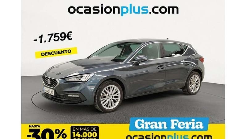 Gris Usado 2021 Seat Leon XCELLENCE Utilitario | 17.591 € (Buen precio) - Imagen 1/4