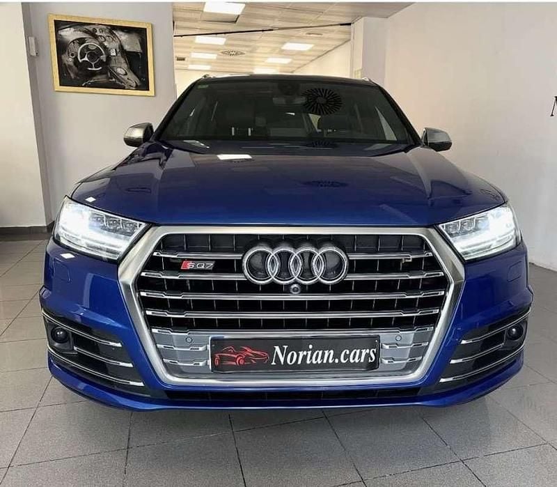 Usado Audi SQ7 435 CV (319 kW) 2017 Azul SUV