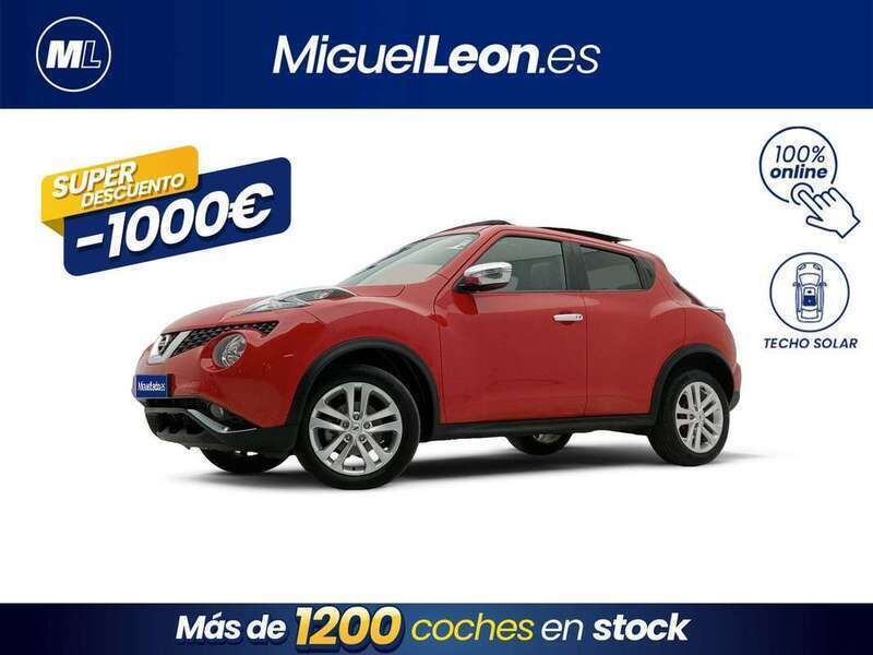 Rojo Usado 2018 Nissan Juke Tekna SUV | 10.985 € (Precio justo) - Imagen 1/3