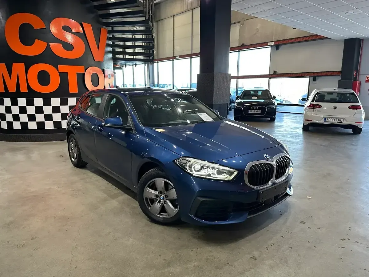Usado BMW 116 116 CV (85 kW) 2022 Azul Utilitario