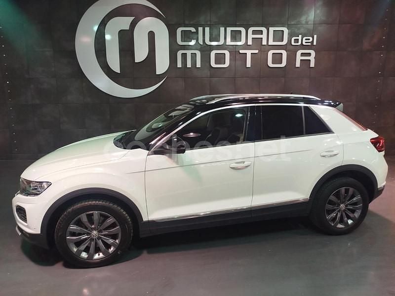 Blanco Usado 2018 VW T-Roc Advance SUV | 19.950 € (Precio justo) - Imagen 1/4
