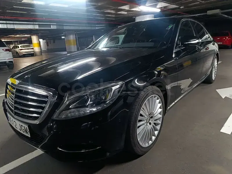 Usado Mercedes S350 258 CV (189 kW) 2015 Negro Berlina
