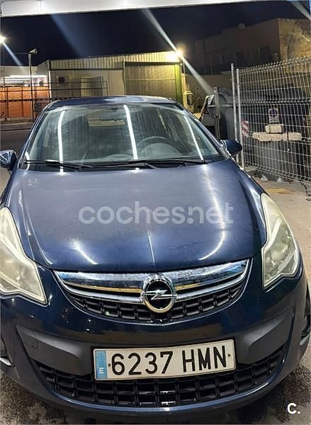 Usado Opel Corsa Selective 85 CV (62 kW) 2012 Azul Utilitario