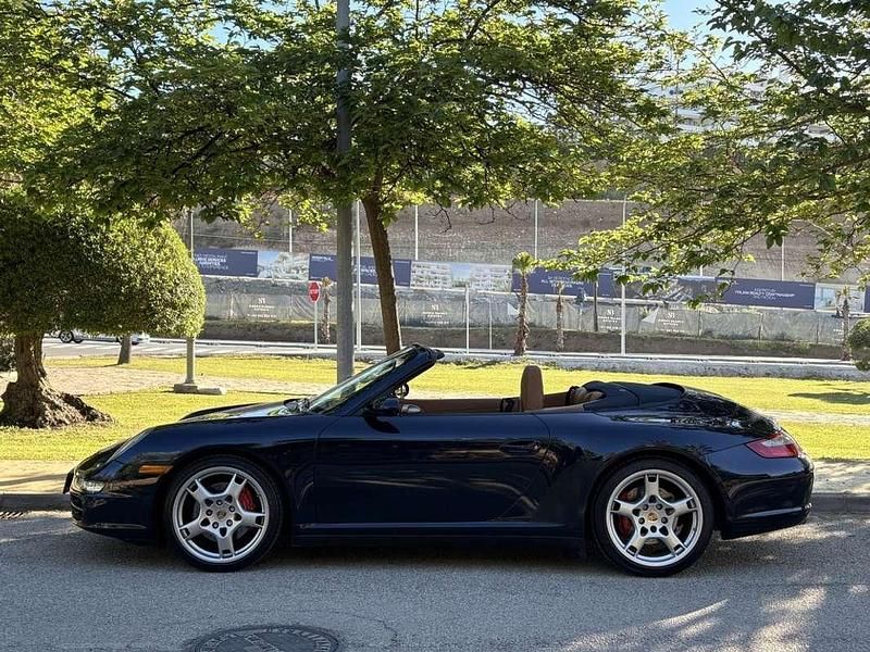 Usado Porsche 911 Carrera 4S Cabriolet 385 CV (283 kW) 2008 Azul Descapotable